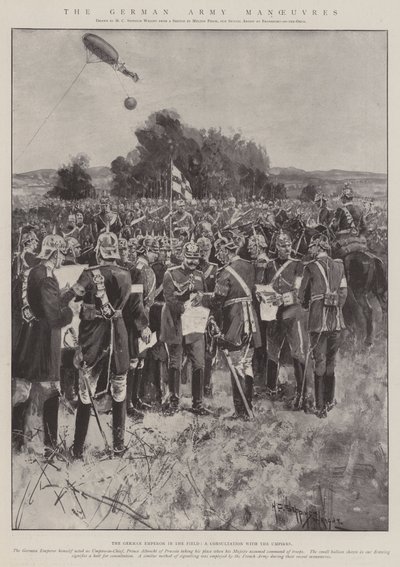 Las maniobras del ejército alemán de Henry Charles Seppings Wright